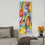 Wallity Lienzo Decorativo Multicolor 30 x 80 cm